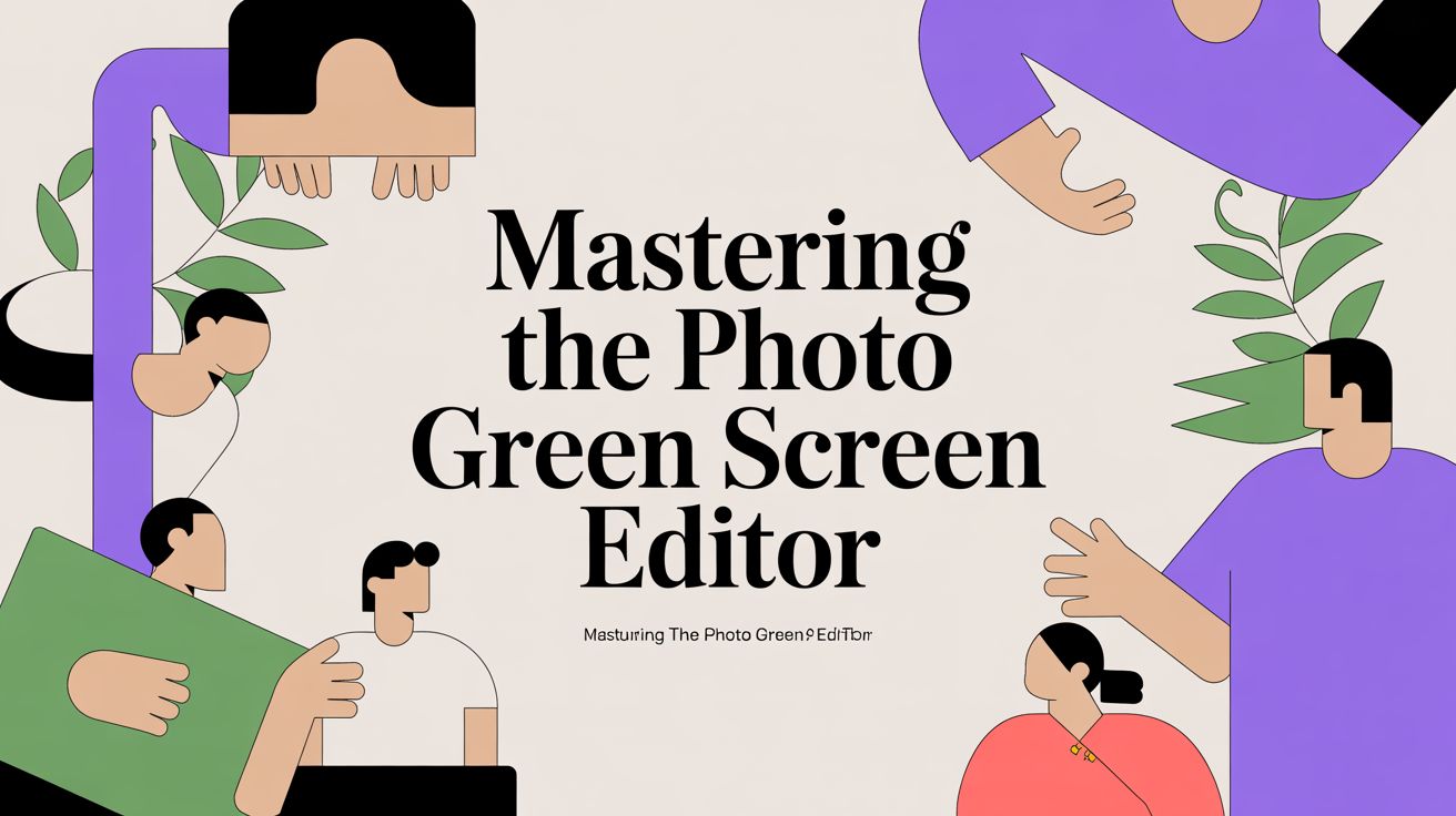Mastering the Photo Green Screen Editor