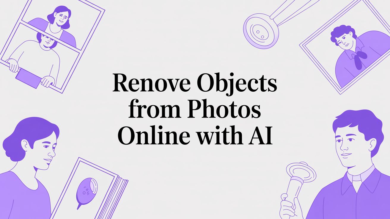 Remove Objects from Photos Online with AI