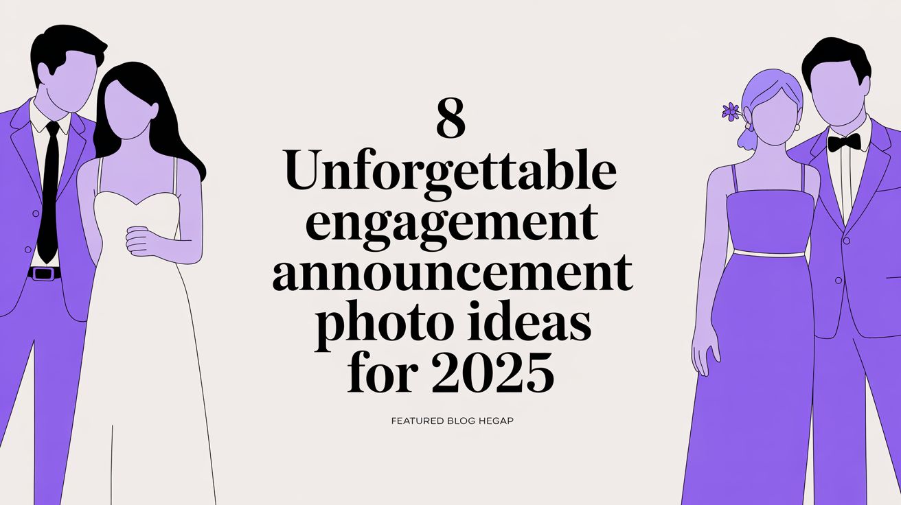 8 Unforgettable Engagement Announcement Photo Ideas for 2025