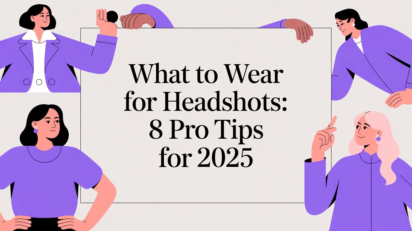What to Wear for Headshots: 8 Pro Tips for 2025