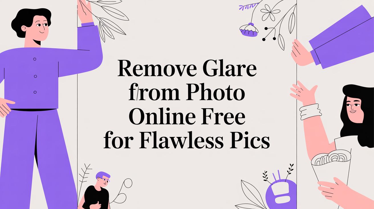 Remove Glare from Photo Online Free for Flawless Pics