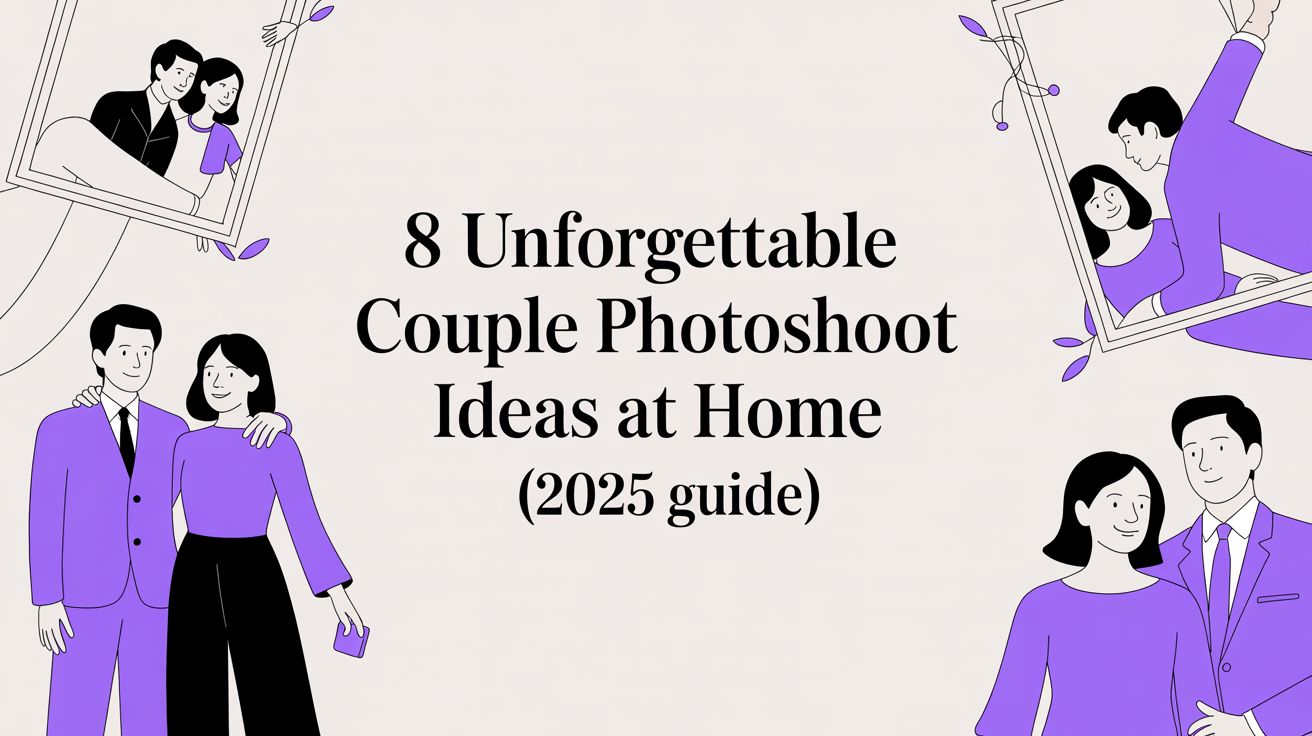 8 Unforgettable Couple Photoshoot Ideas at Home (2025 Guide)
