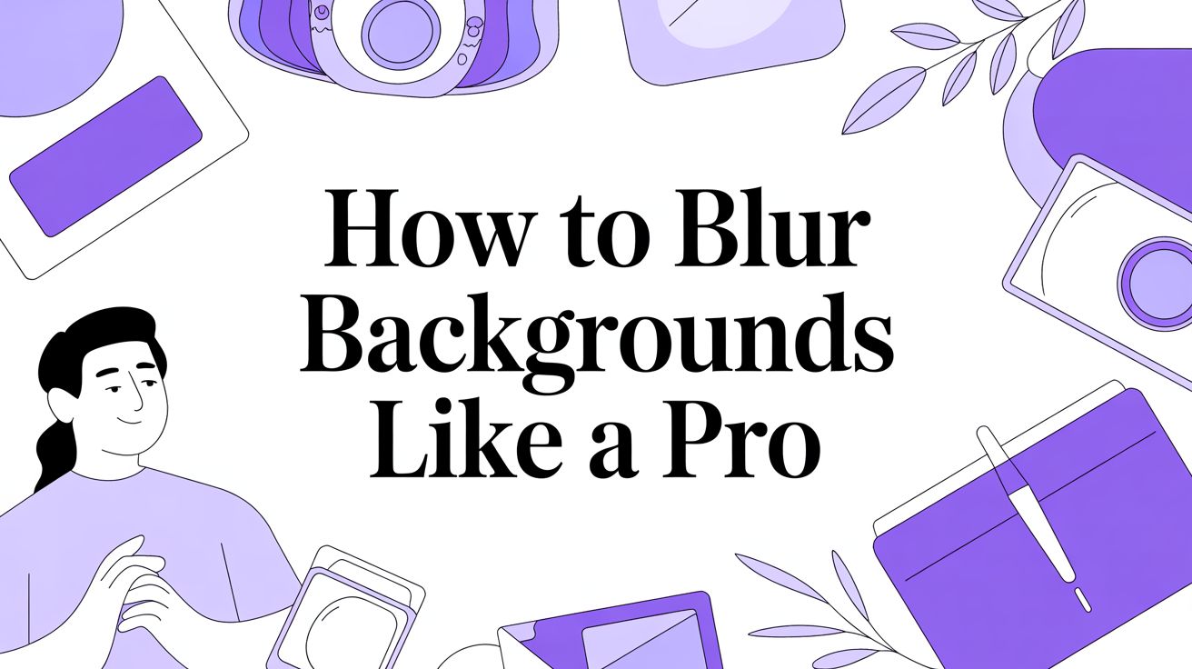 How to Blur Backgrounds Like a Pro