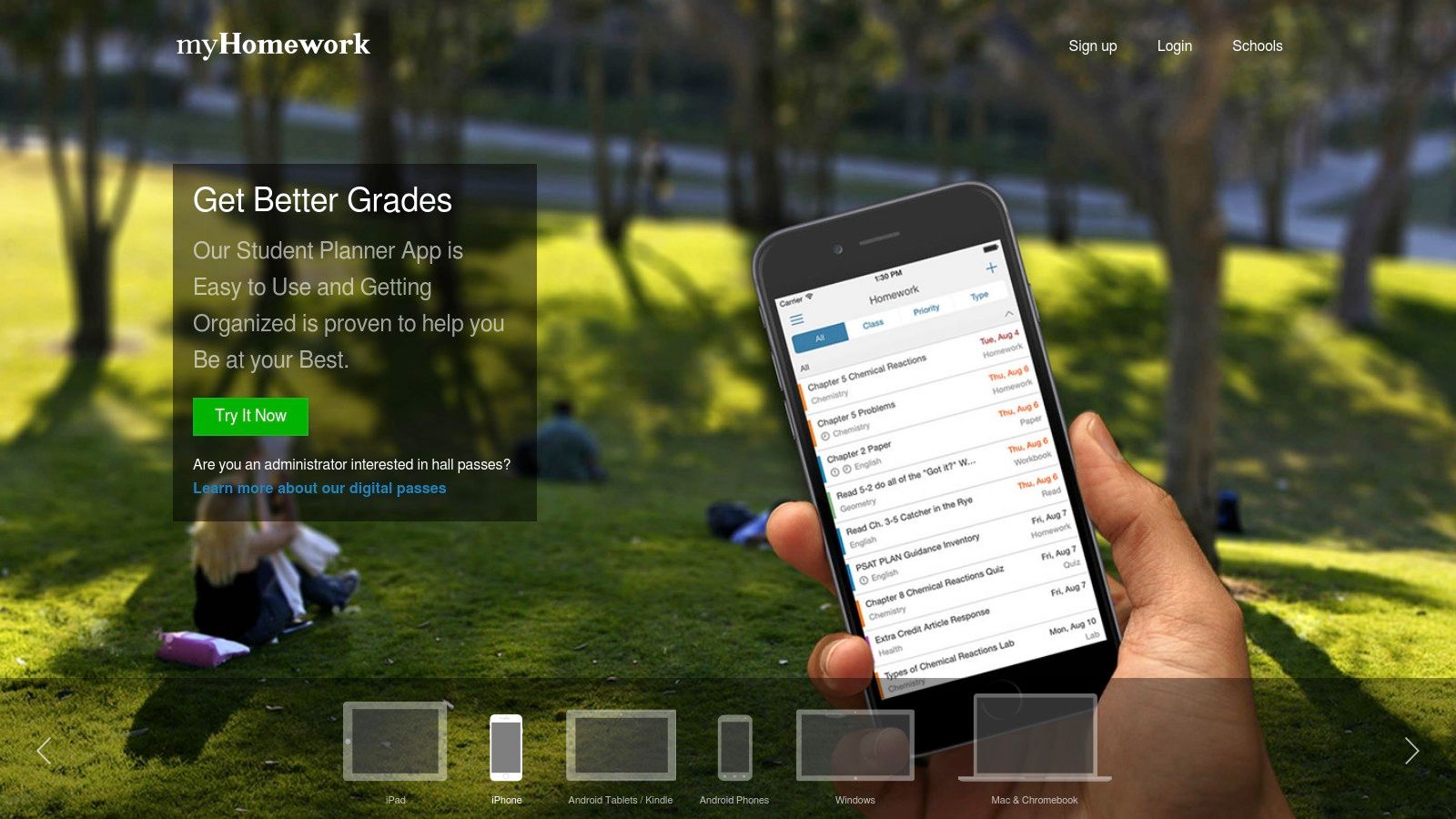 myHomework Student Planner