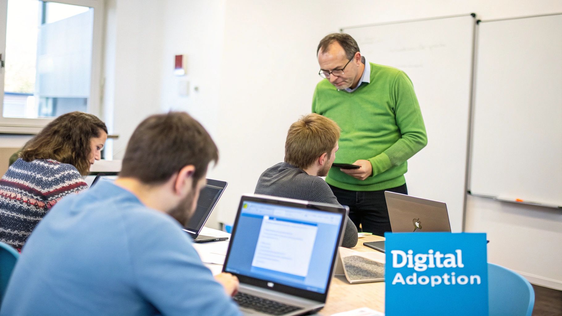 A dashboard showing key performance indicators and business analytics charts.