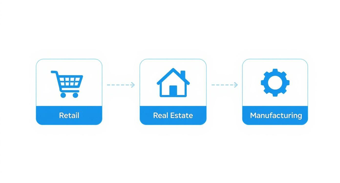 Infographic about augmented reality for business