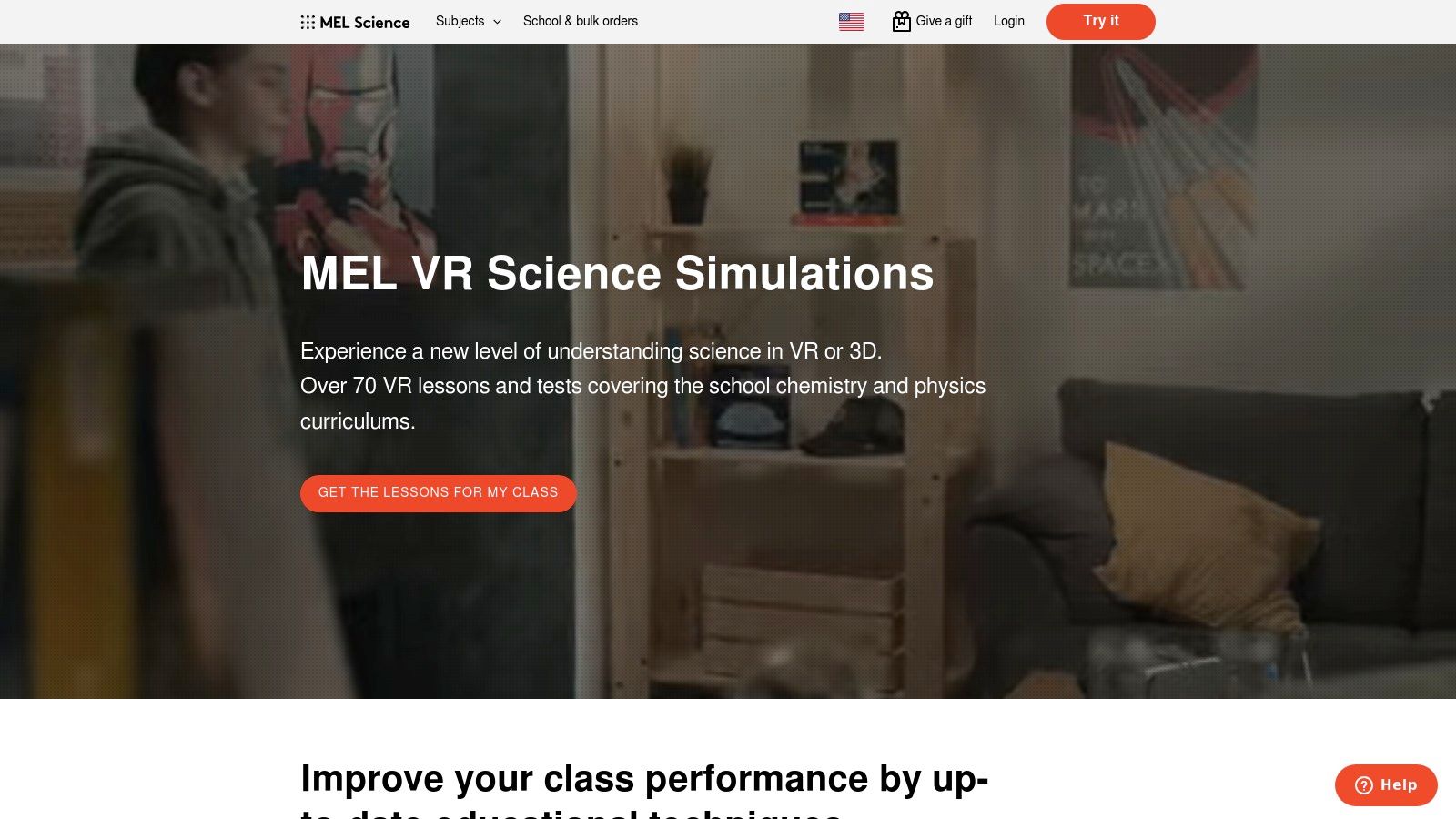 MEL Science – VR Science Simulations