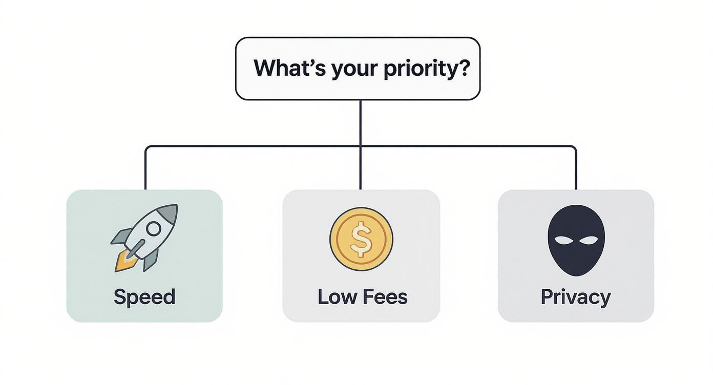 Infographic about how to cash out cryptocurrency