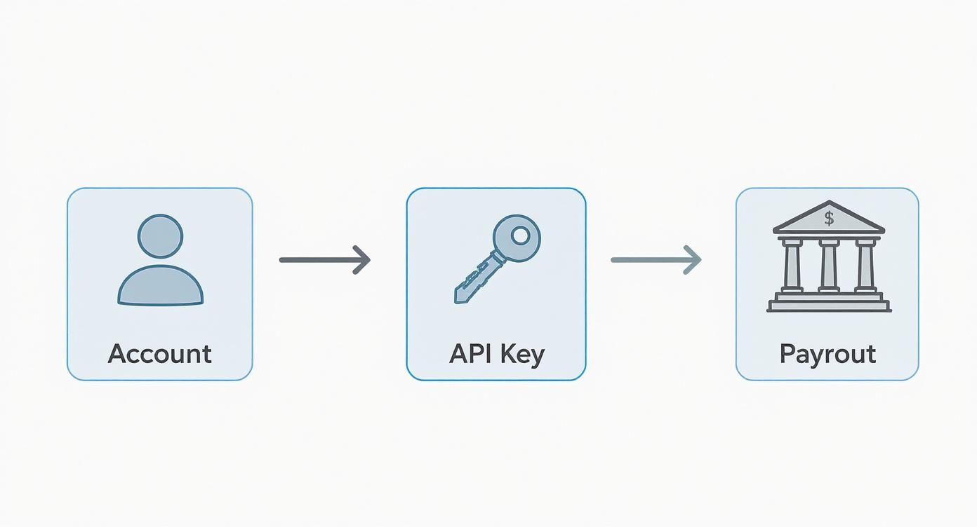 Infographic about turn bitcoins to cash