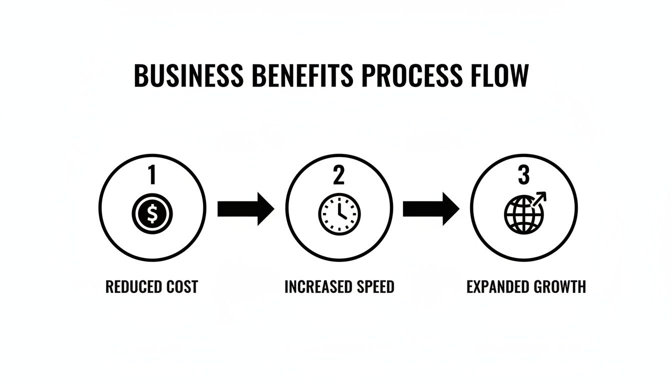 Infographic about bitcoin payment processing