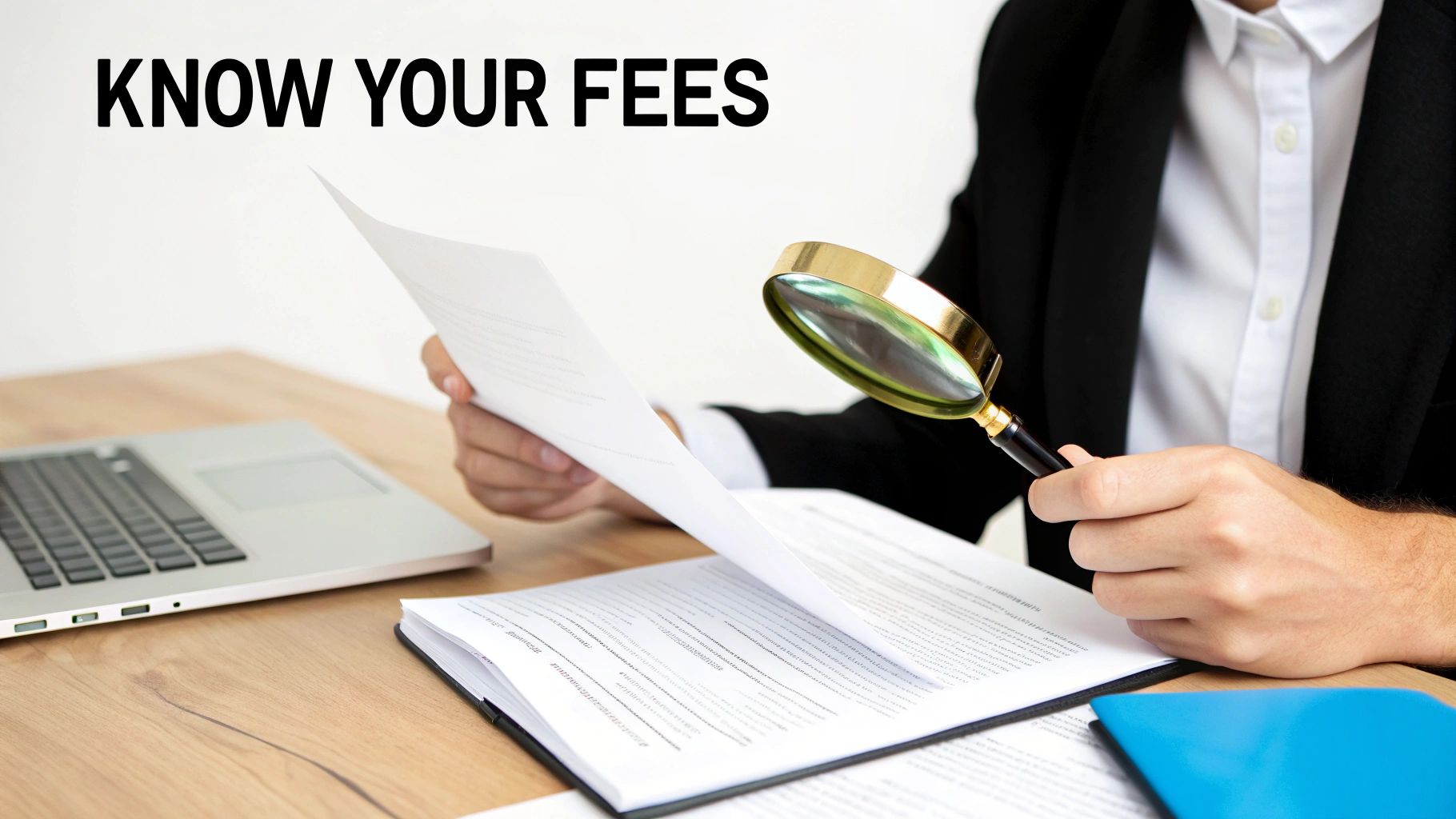 A person analyzing financial charts on a laptop, symbolizing the process of understanding payment processing fees.