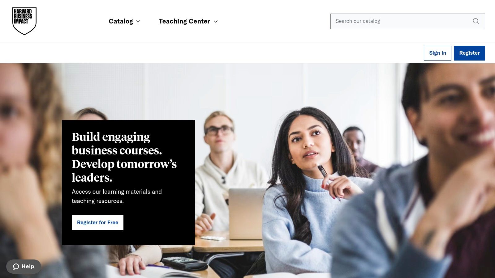 Harvard Business Publishing Education (HBP) – Case Store