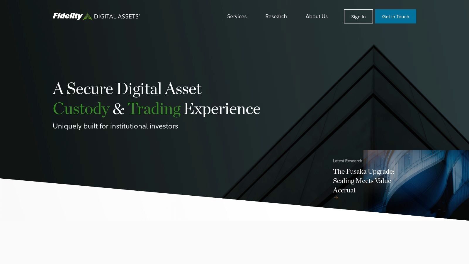 Fidelity Digital Assets