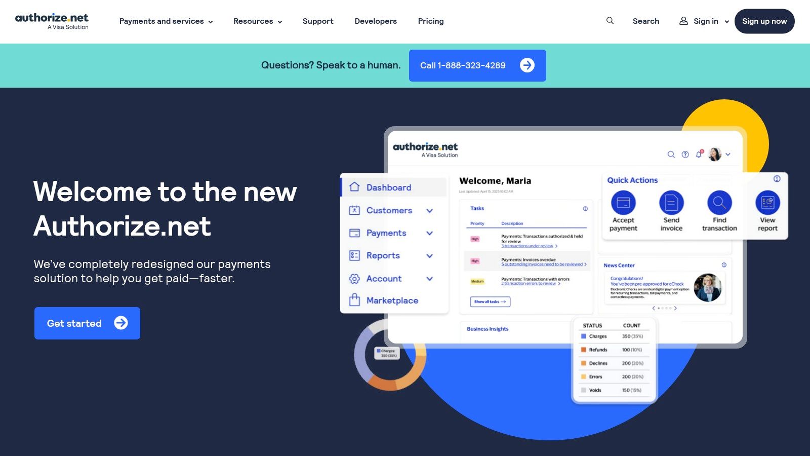 Authorize.net (a Visa solution)