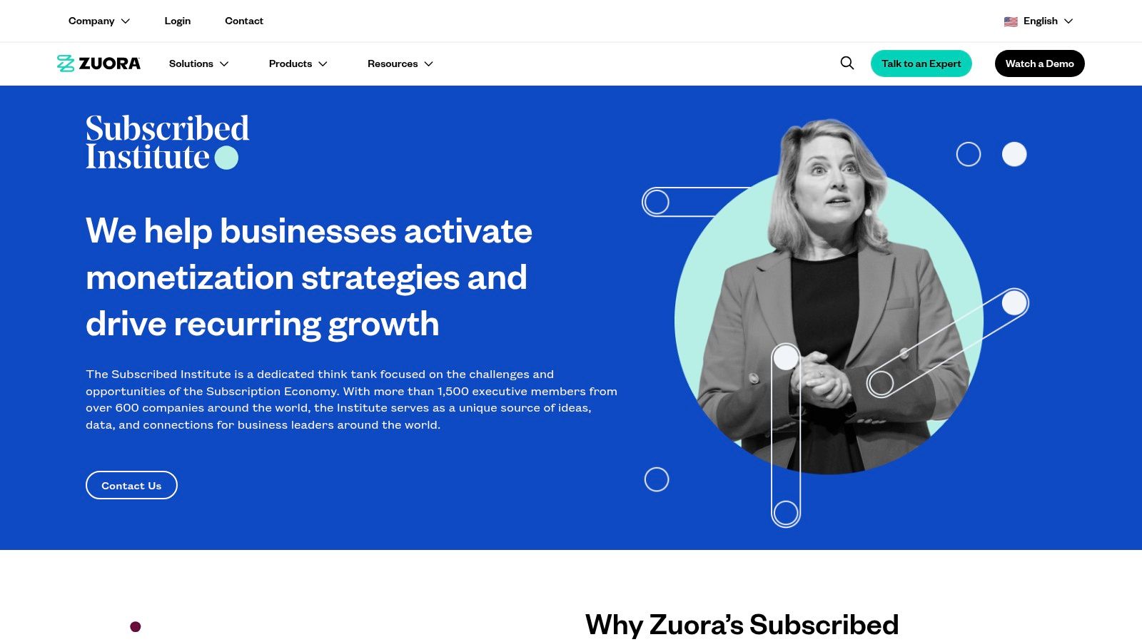 Zuora Subscribed Institute