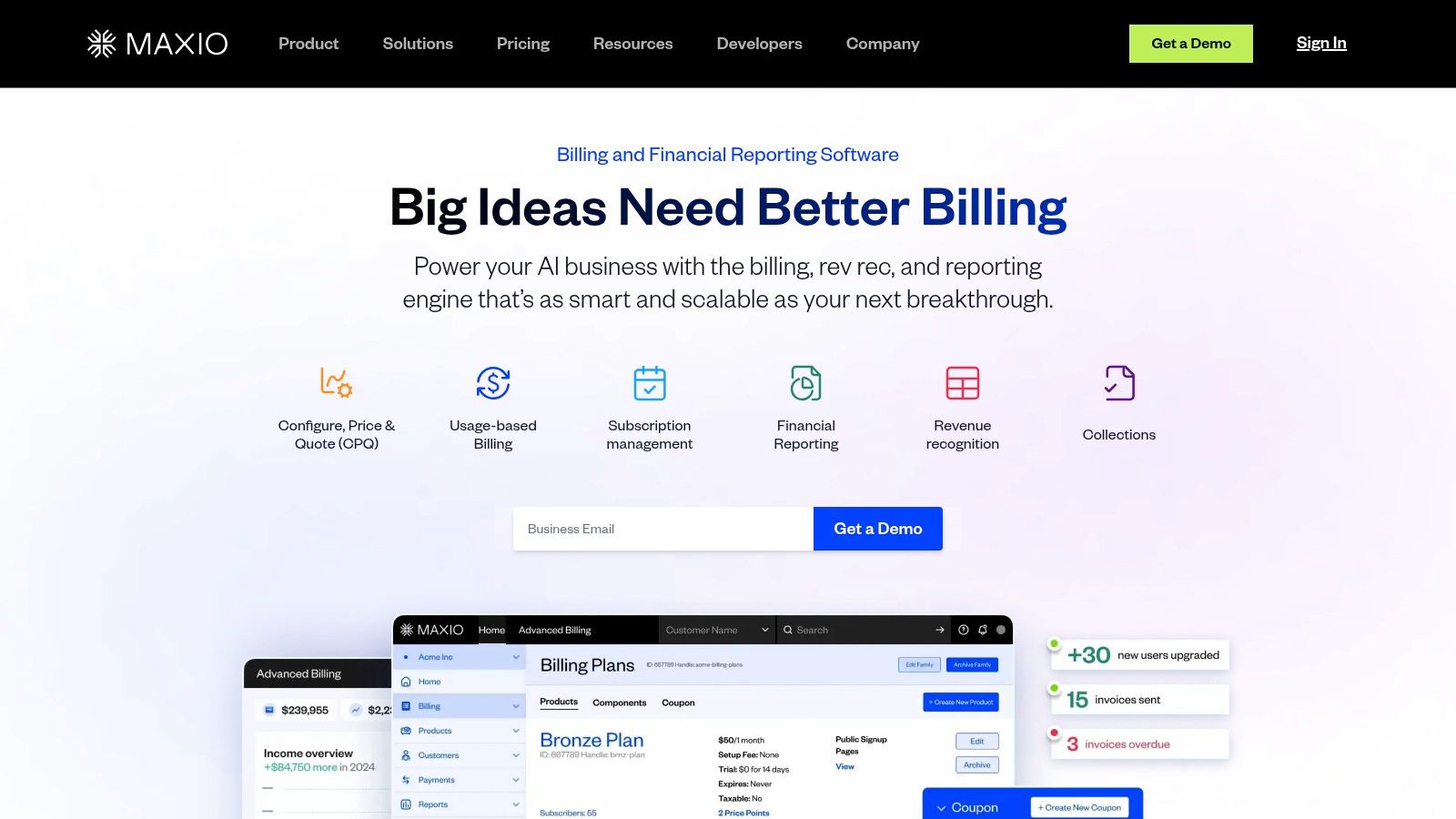 Maxio (formerly Chargify)