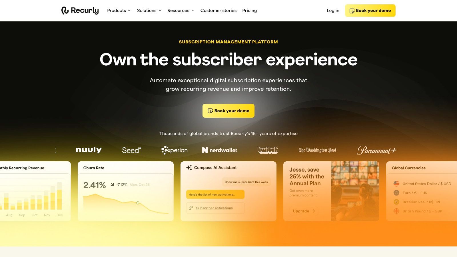 Recurly: The Subscription Growth Engine