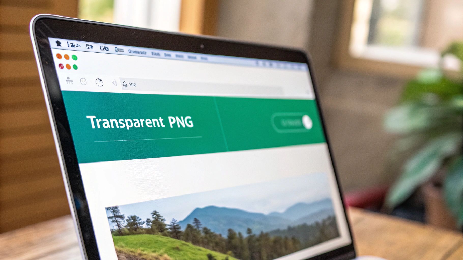 A digital illustration showing the 'export' settings in a design tool, with the 'transparent background' option highlighted.