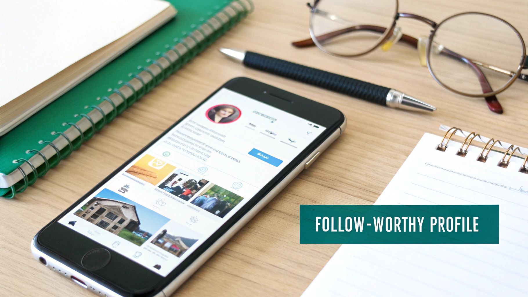 Follow-worthy profile