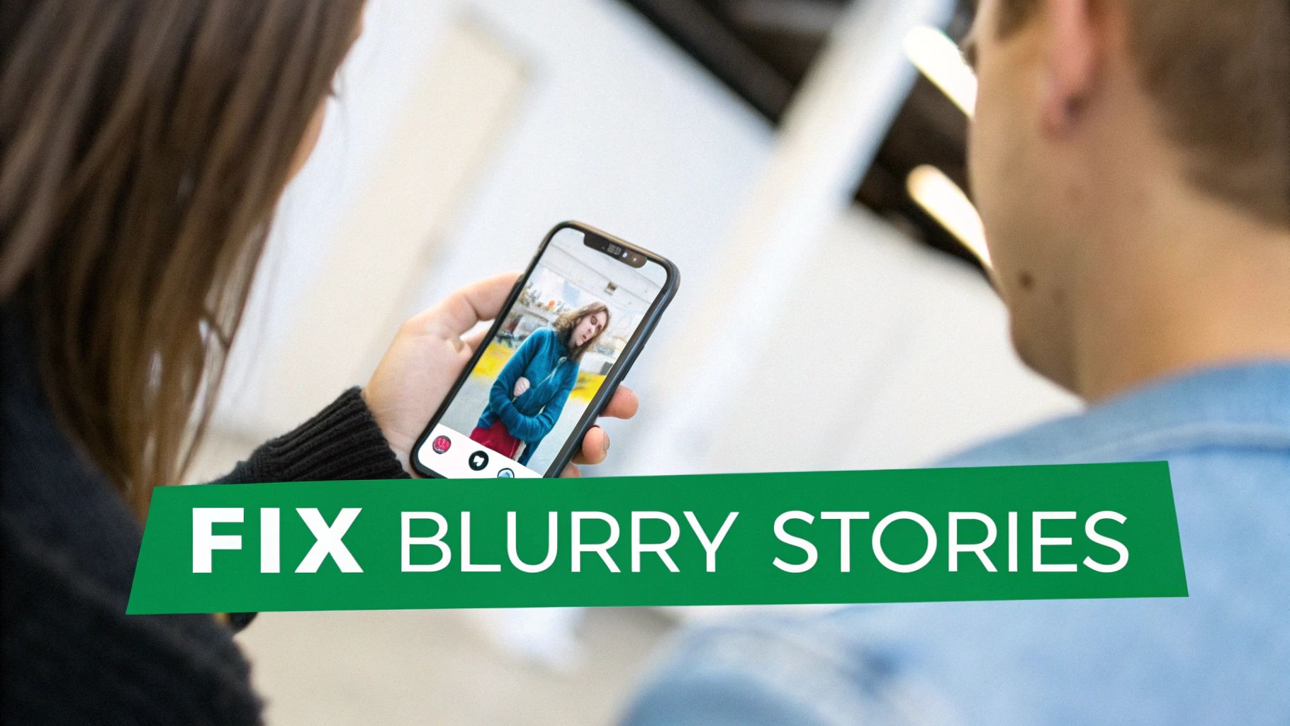 Fix blurry stories