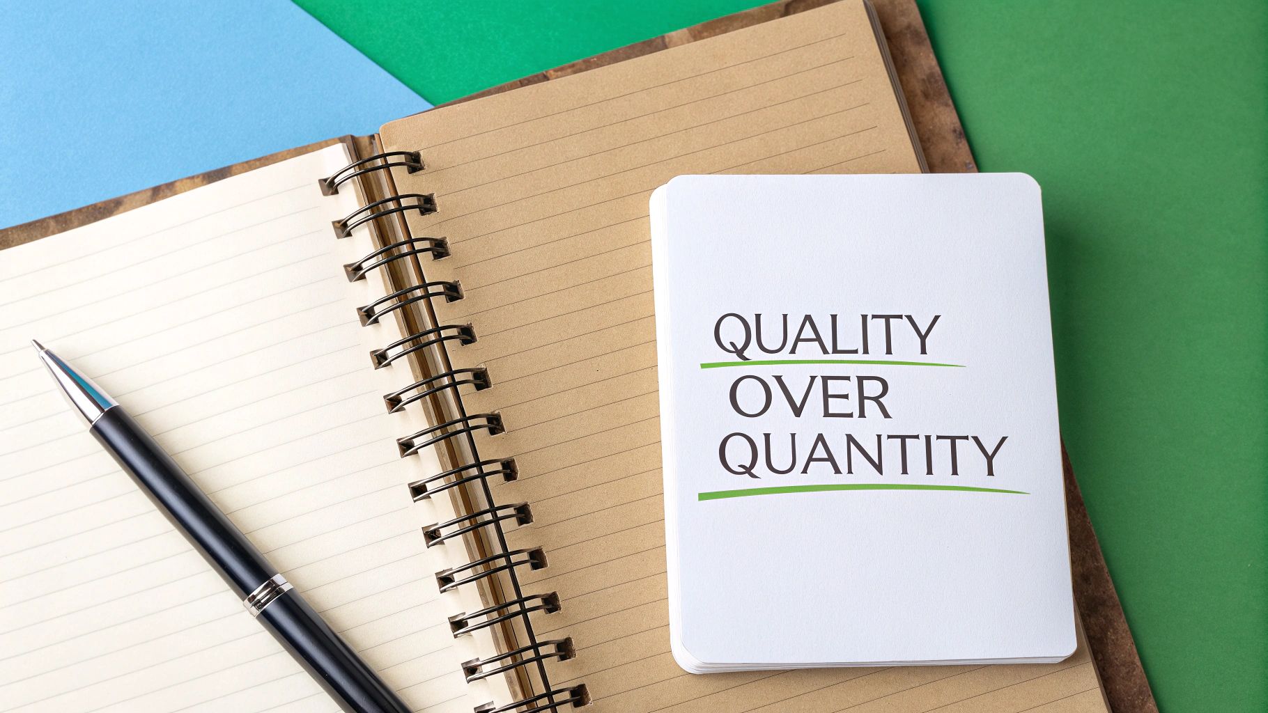 Focus on Quality Over Quantity