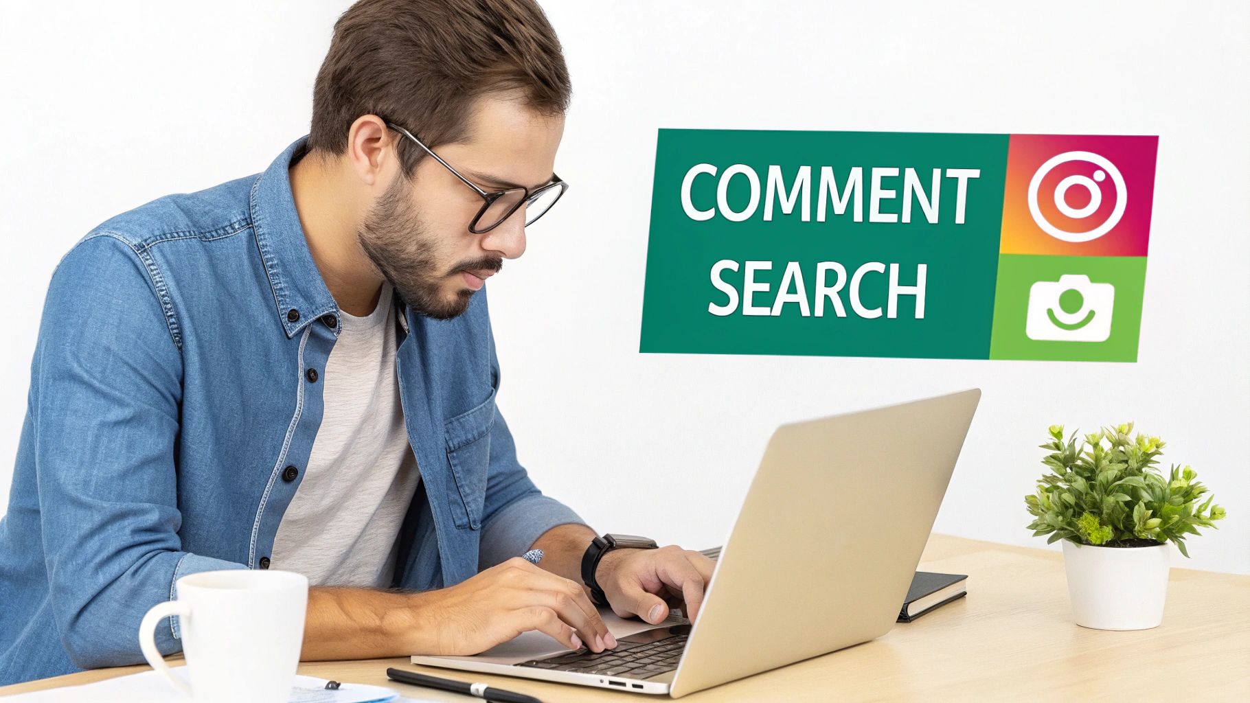 Instagram comment search overview