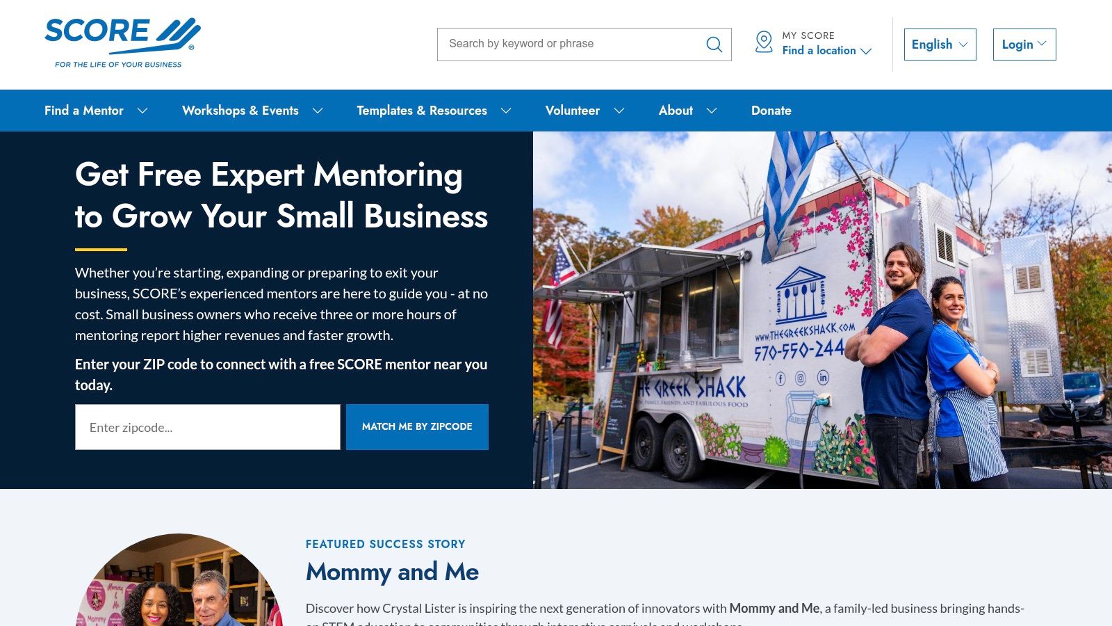 SCORE (SBA Resource Partner)