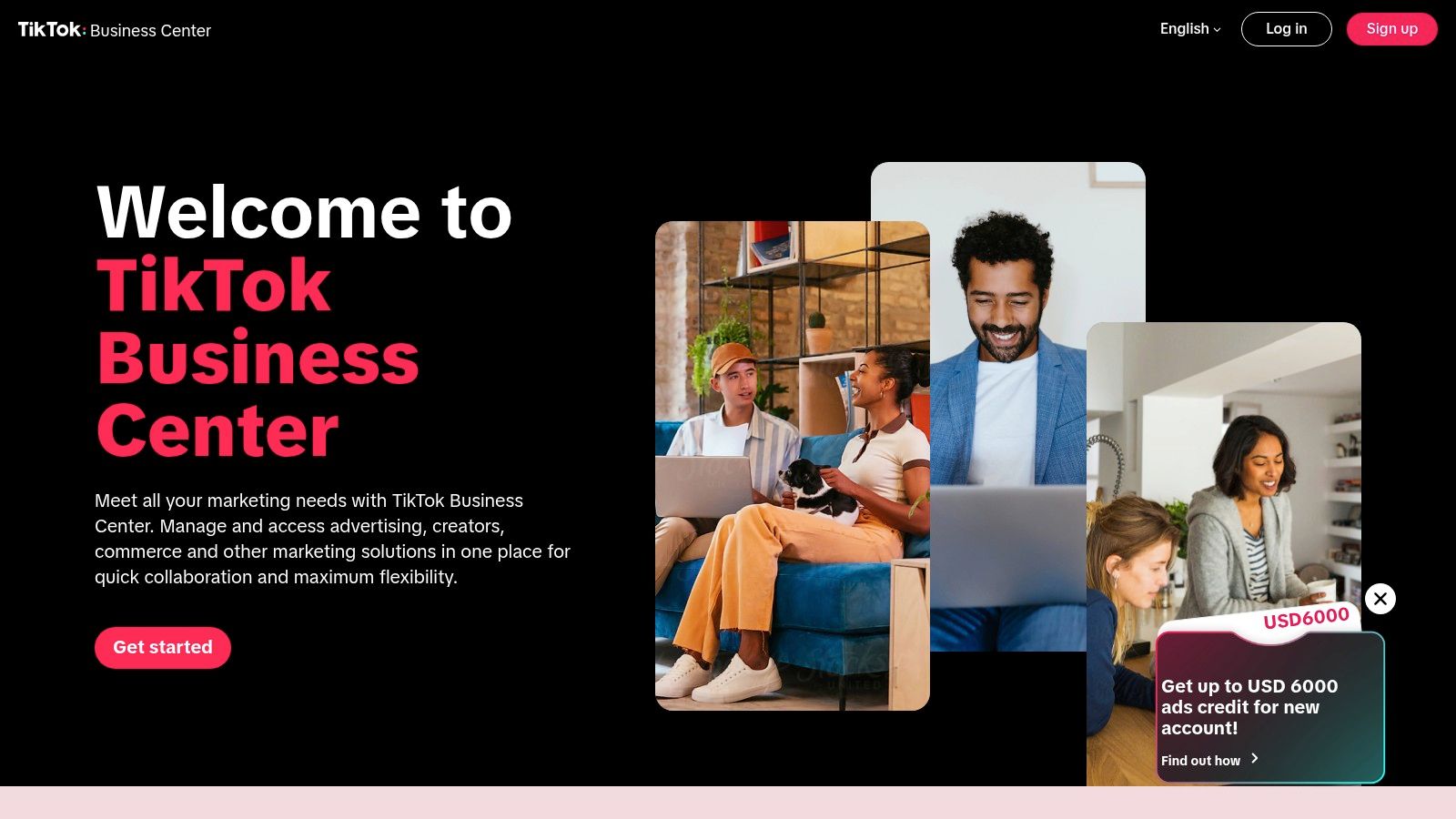 TikTok for Business (Business Center + TikTok Studio)