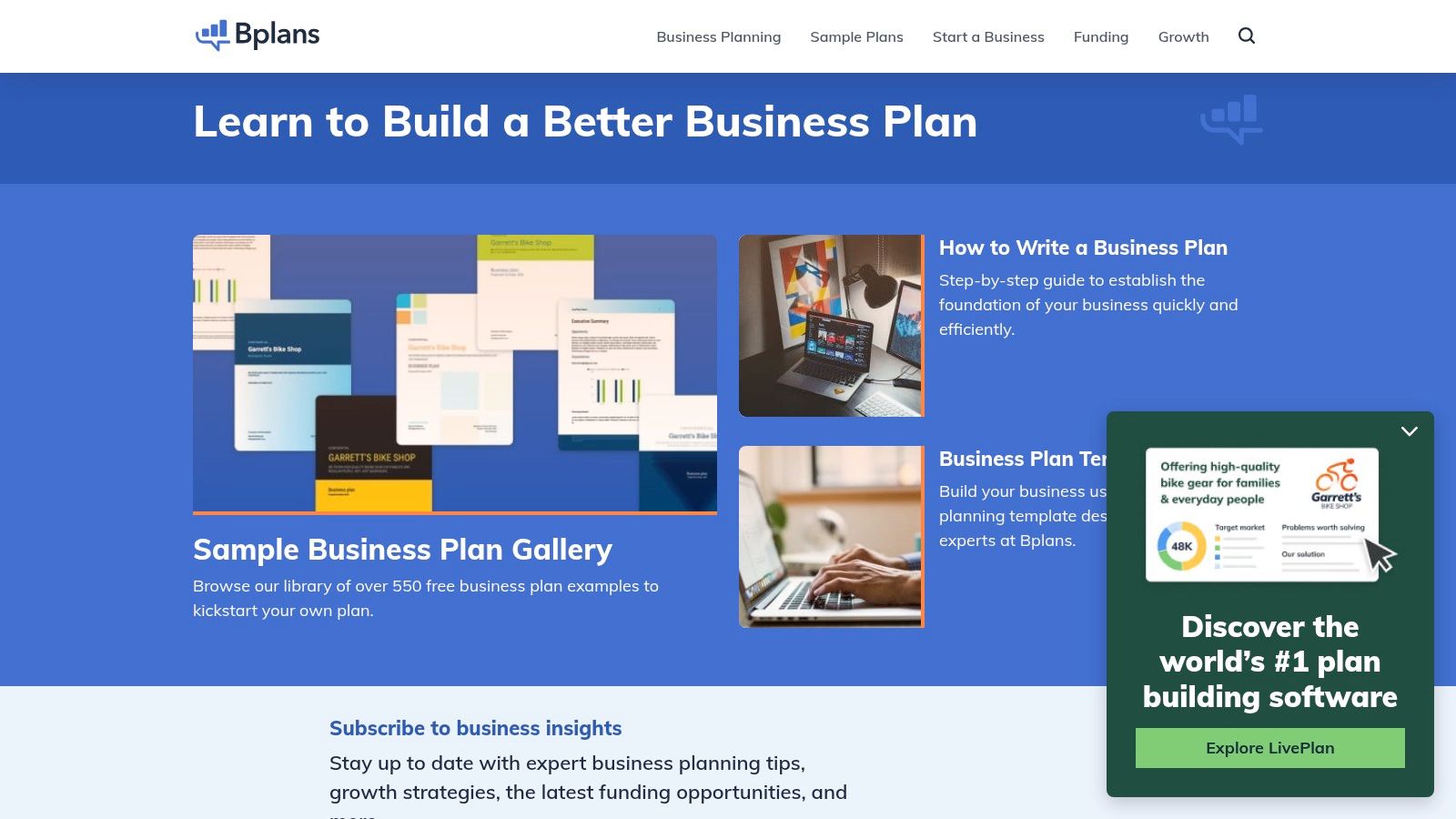 Bplans (by Palo Alto Software)