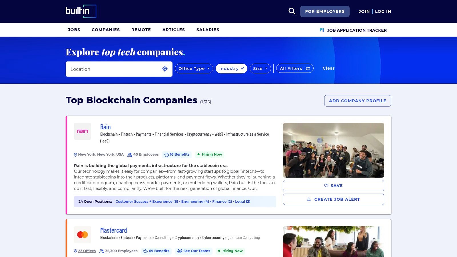 Top 7: best crypto companies to work for in 2025