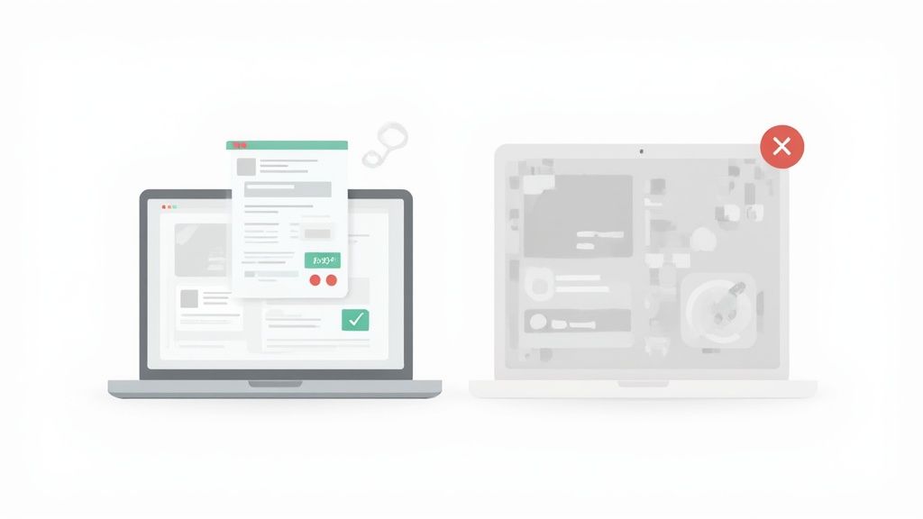 A graphic designer working on a custom DTF print design on a computer.