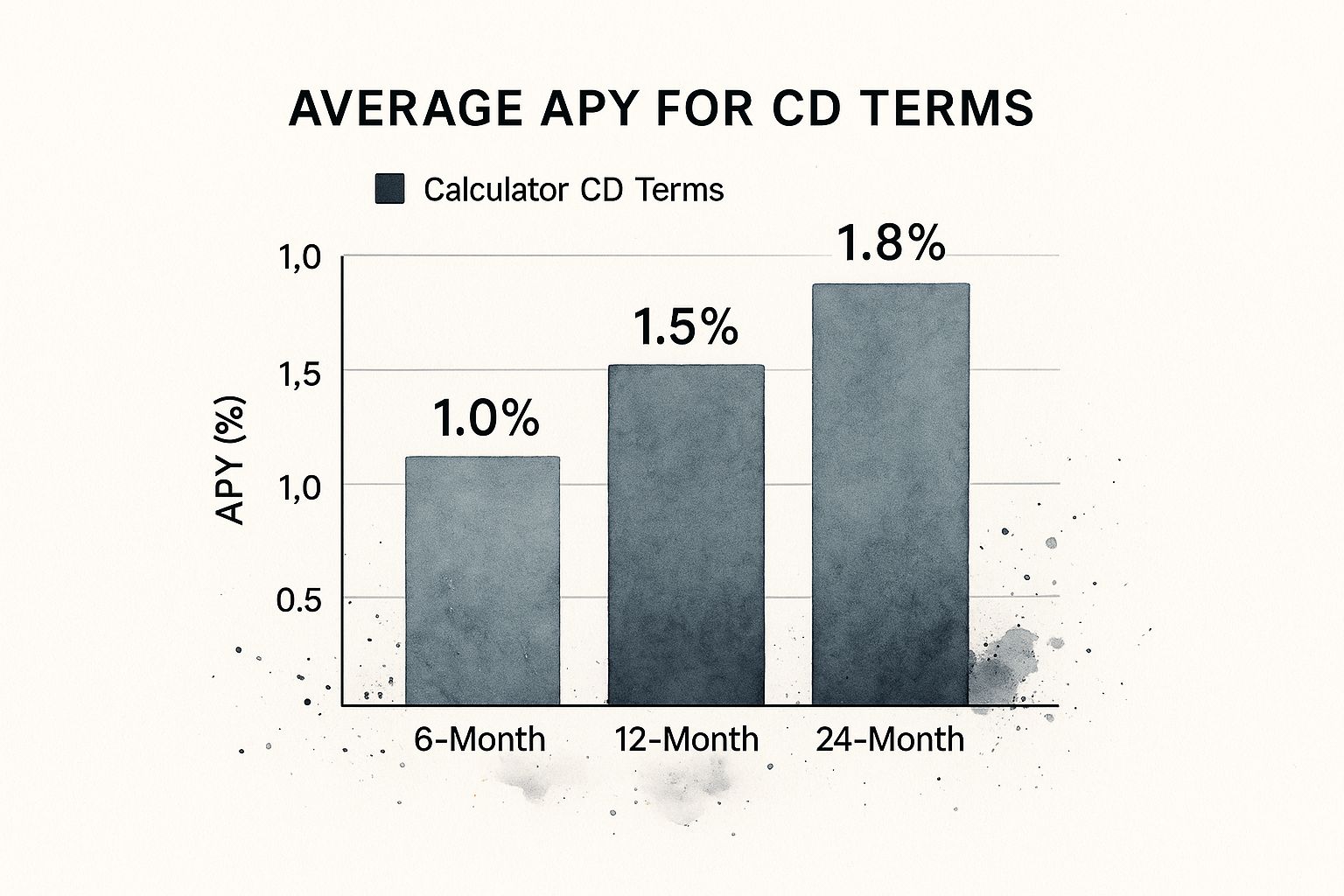 Infographic about calculator cd