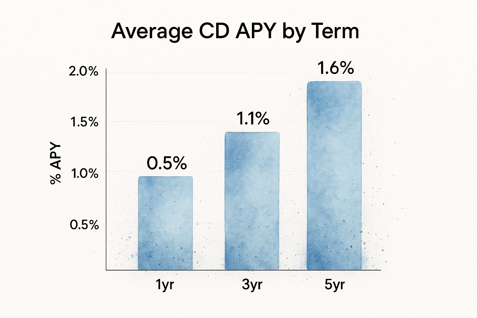 Infographic about cd bank calculator
