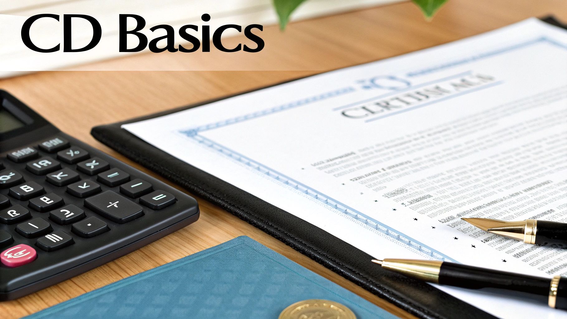 CDs and Taxation