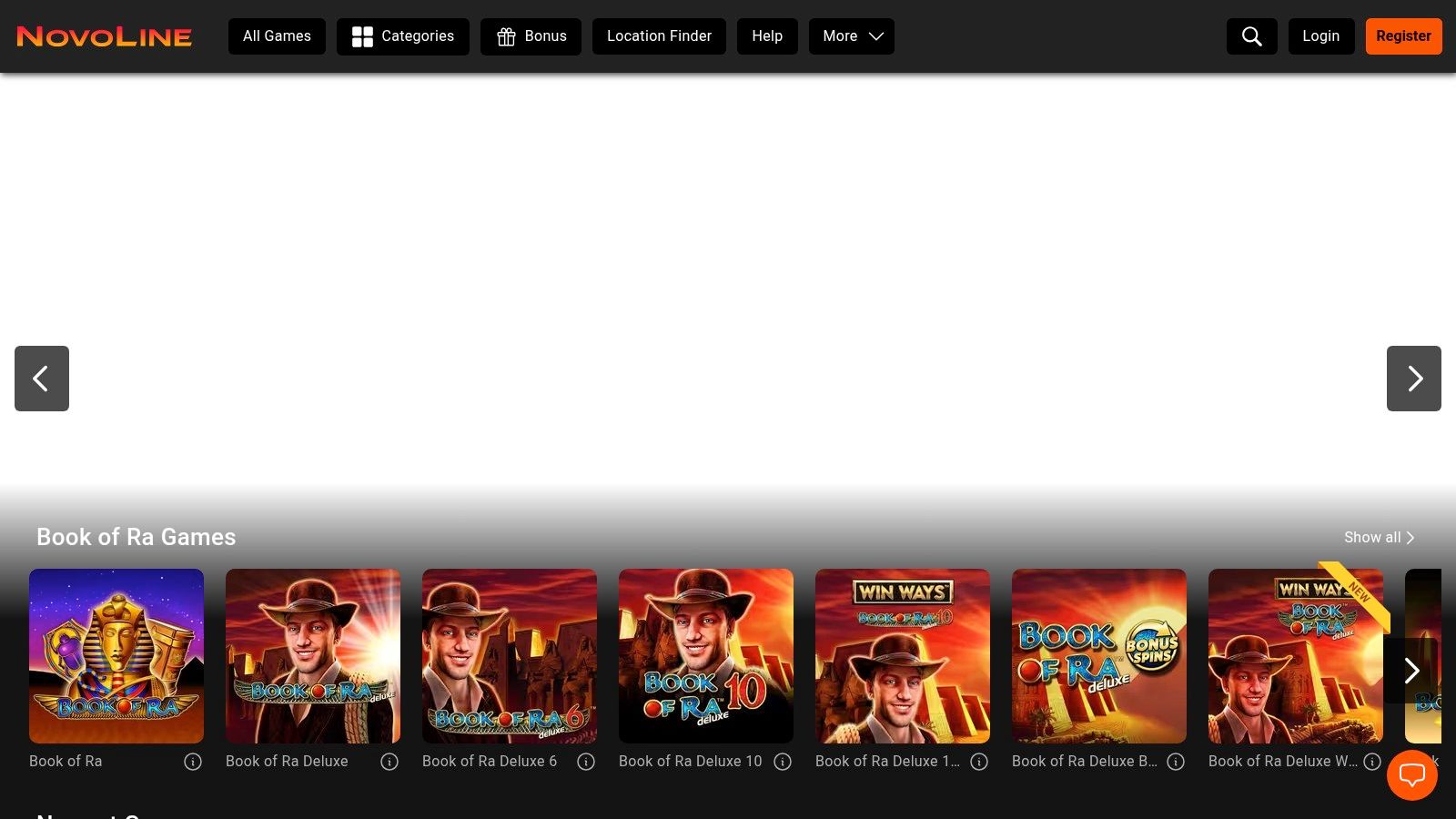NOVOLINE.de – Offizielle Novomatic-Spielothek in Deutschland