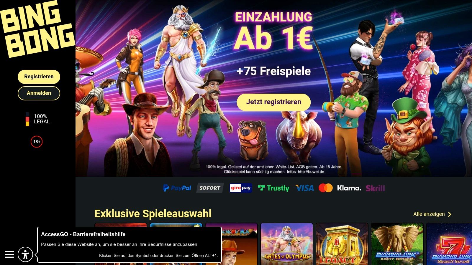 BingBong: Gamification und regelmäßige Gratis-Spins