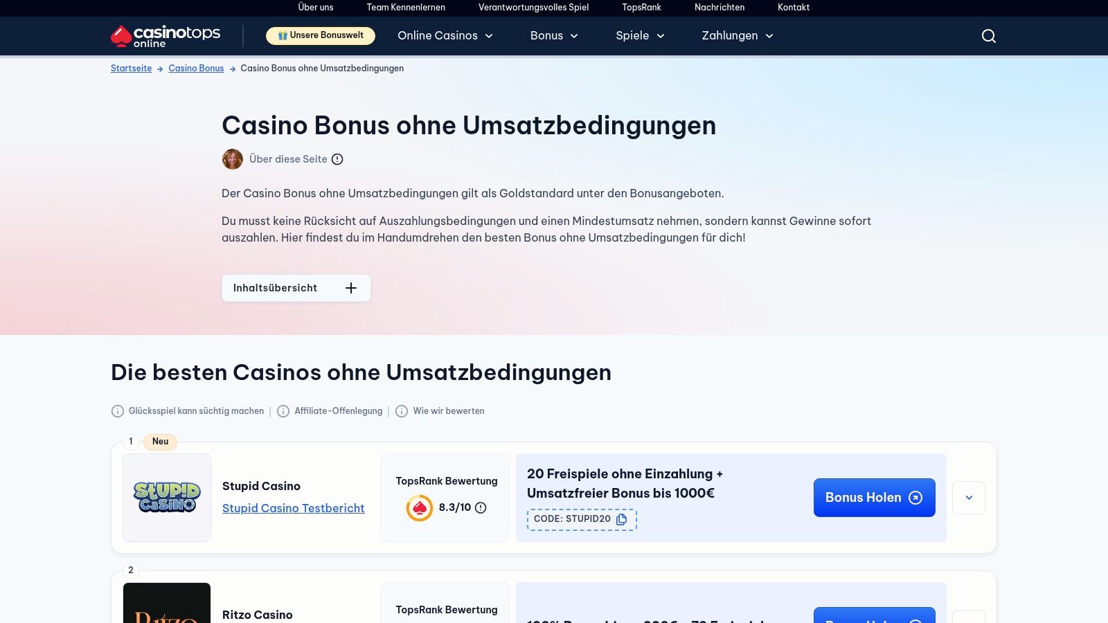 CasinoTopsOnline (DE)