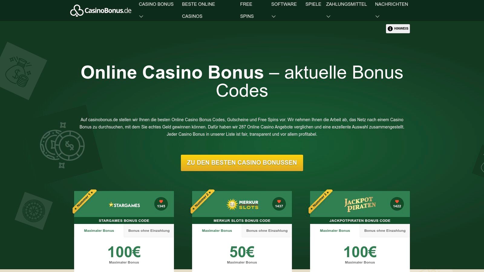 CasinoBonus.de