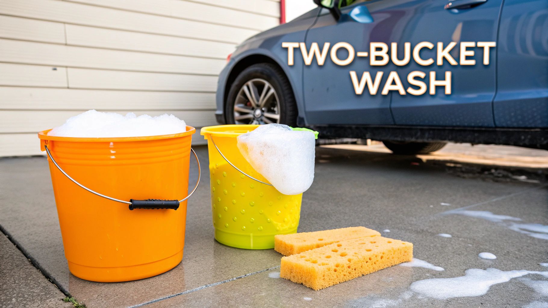 Two-Bucket Method Washing