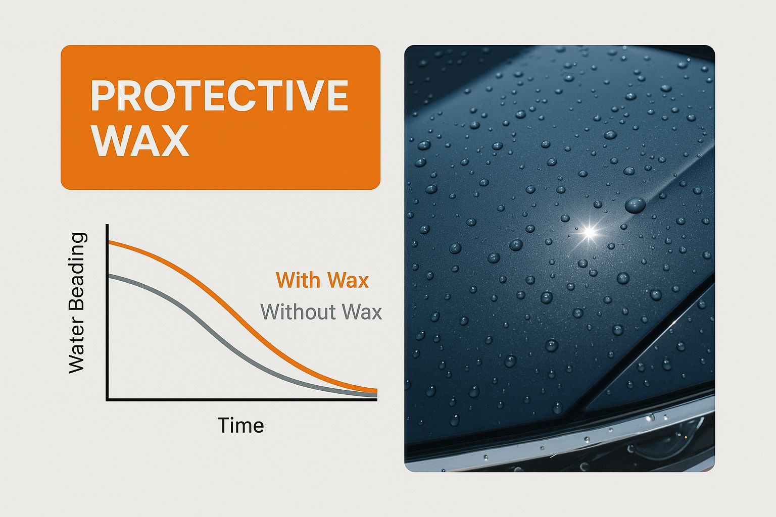 Infographic about how to protect car paint