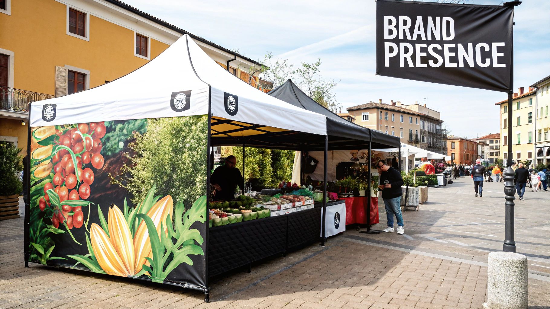 Pop-Up Canopy with Custom Branding
