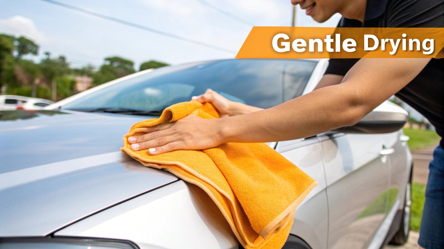 Waterless car wash products