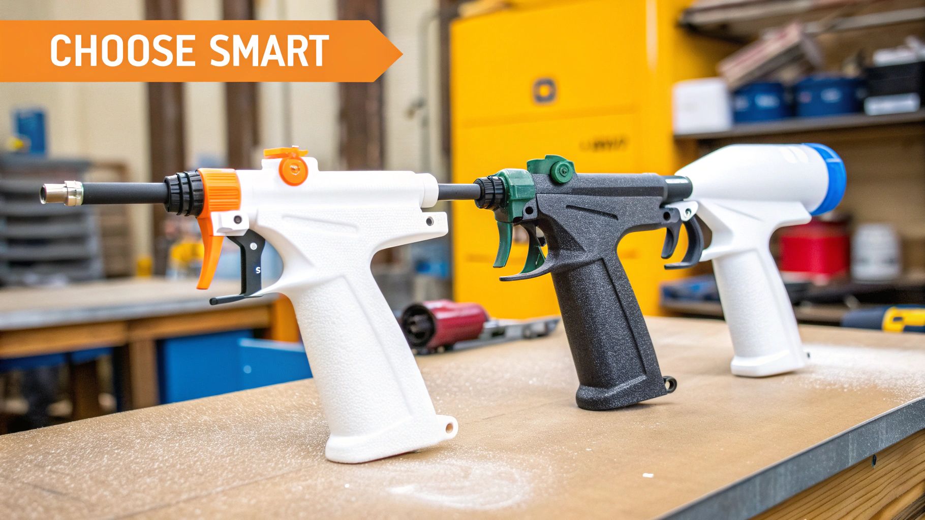 Creating perfect foam with a foam cannon