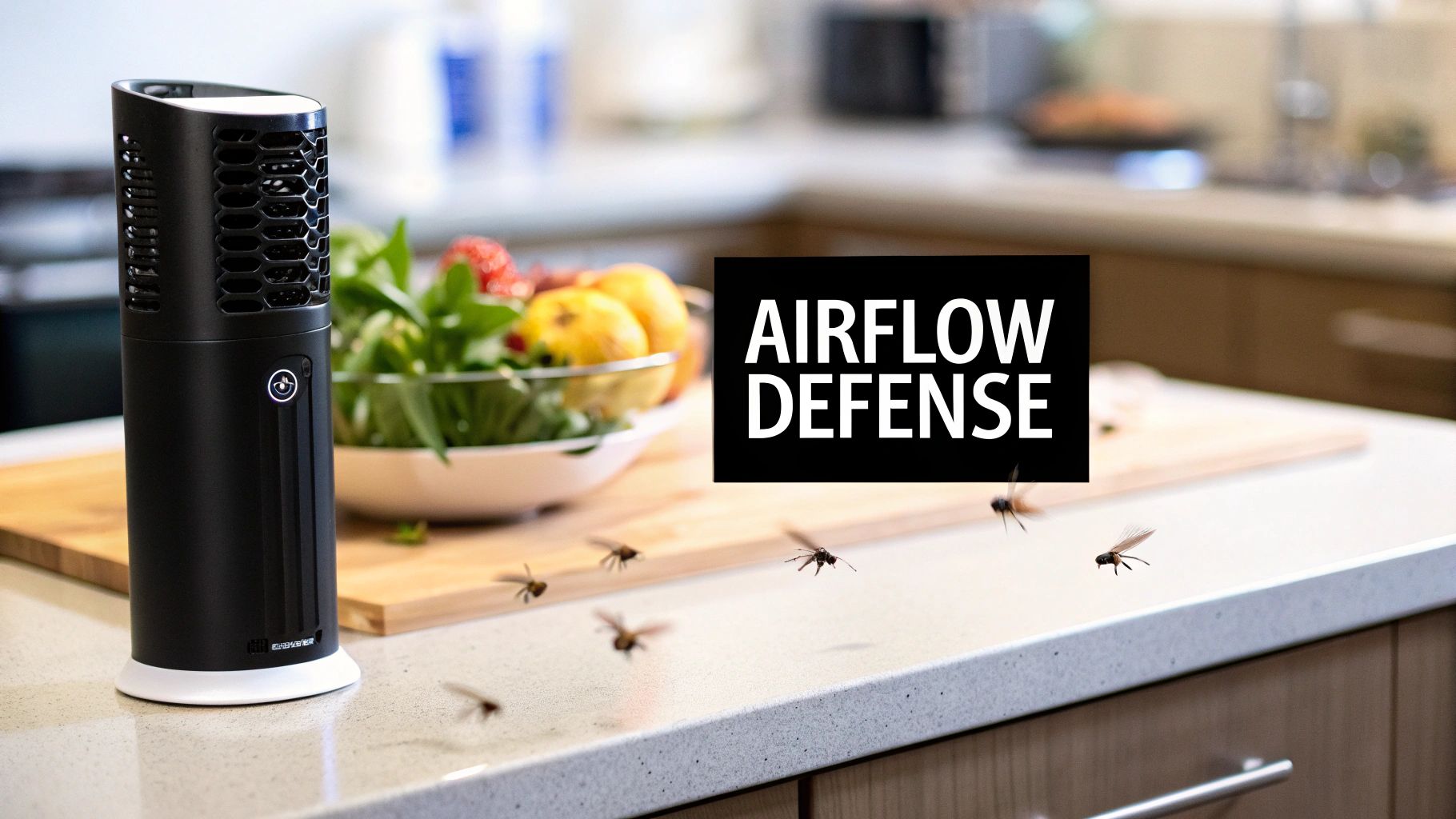 A bartender in a clean, modern bar setting wiping down the counter.