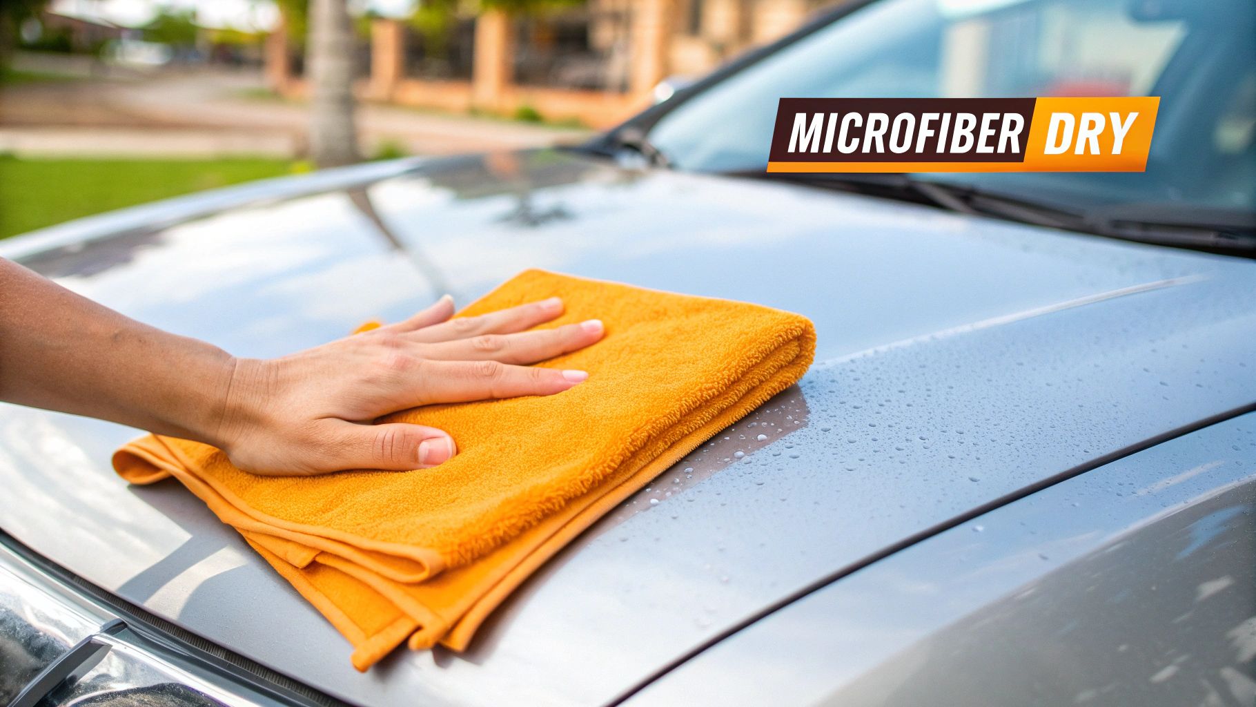 Microfiber Towel Drying