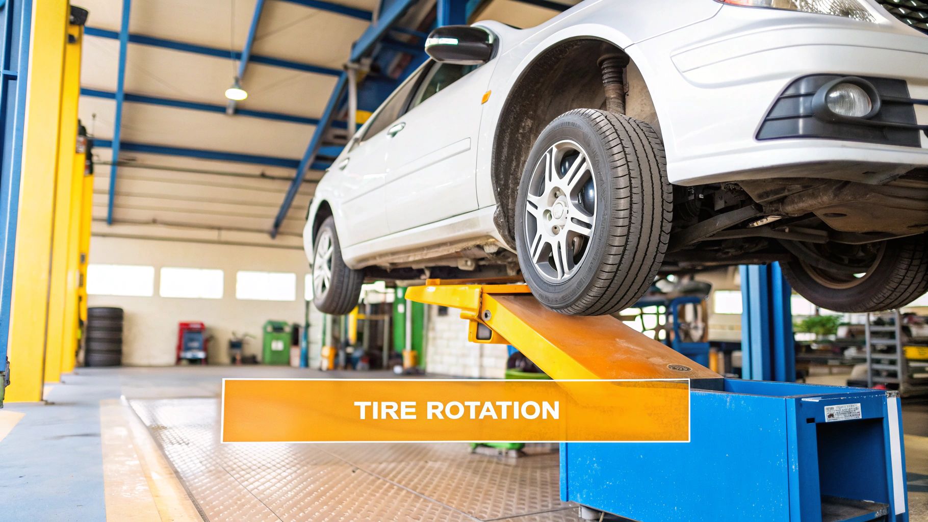 Tire Rotation and Pressure Monitoring