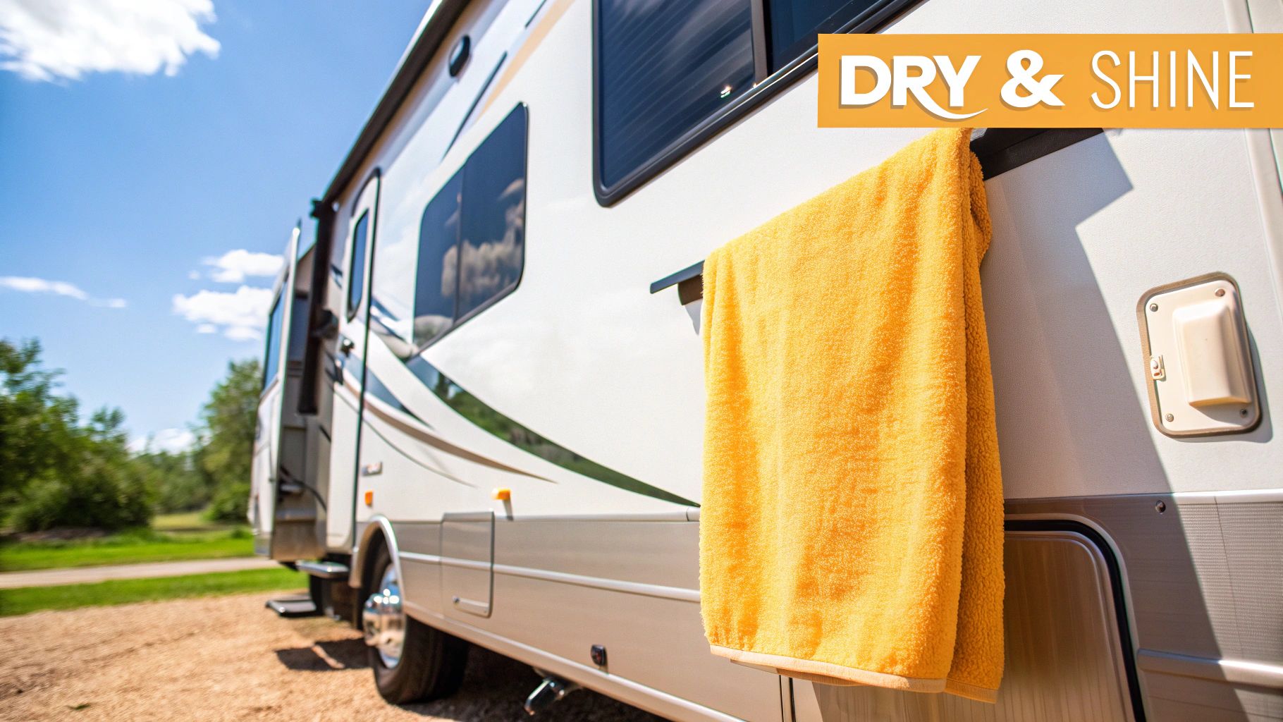 Stubborn stains on RV