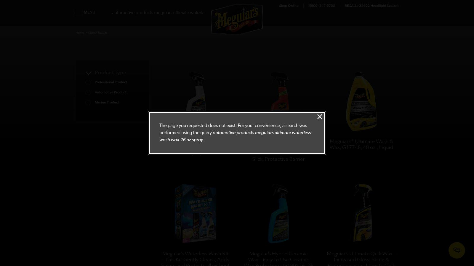 Meguiar's G3626 Ultimate Waterless Wash & Wax