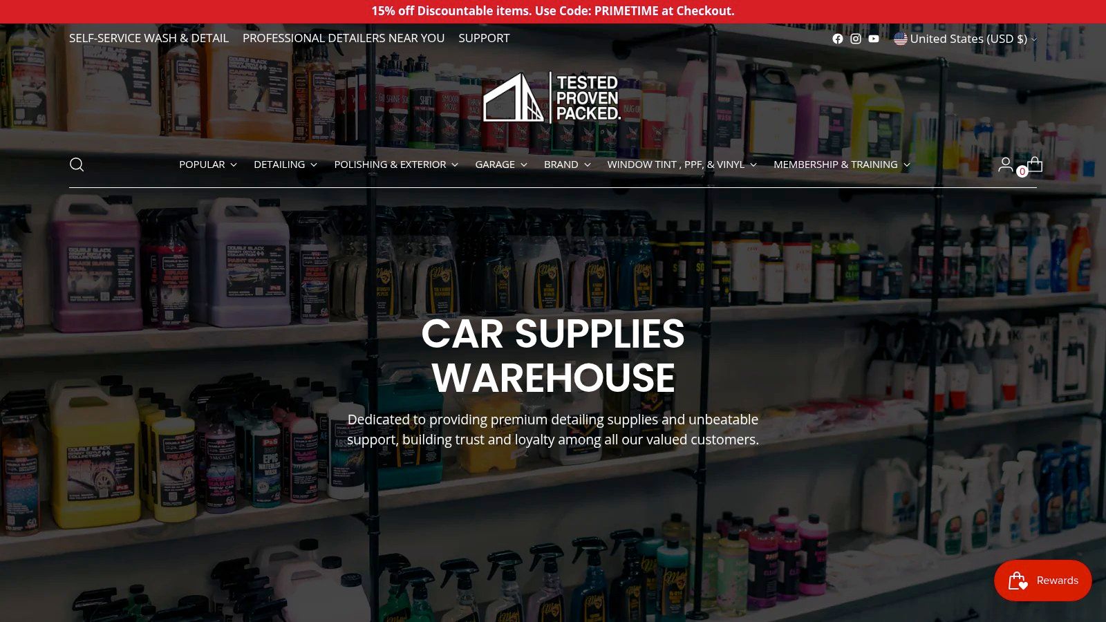 Car Supplies Warehouse