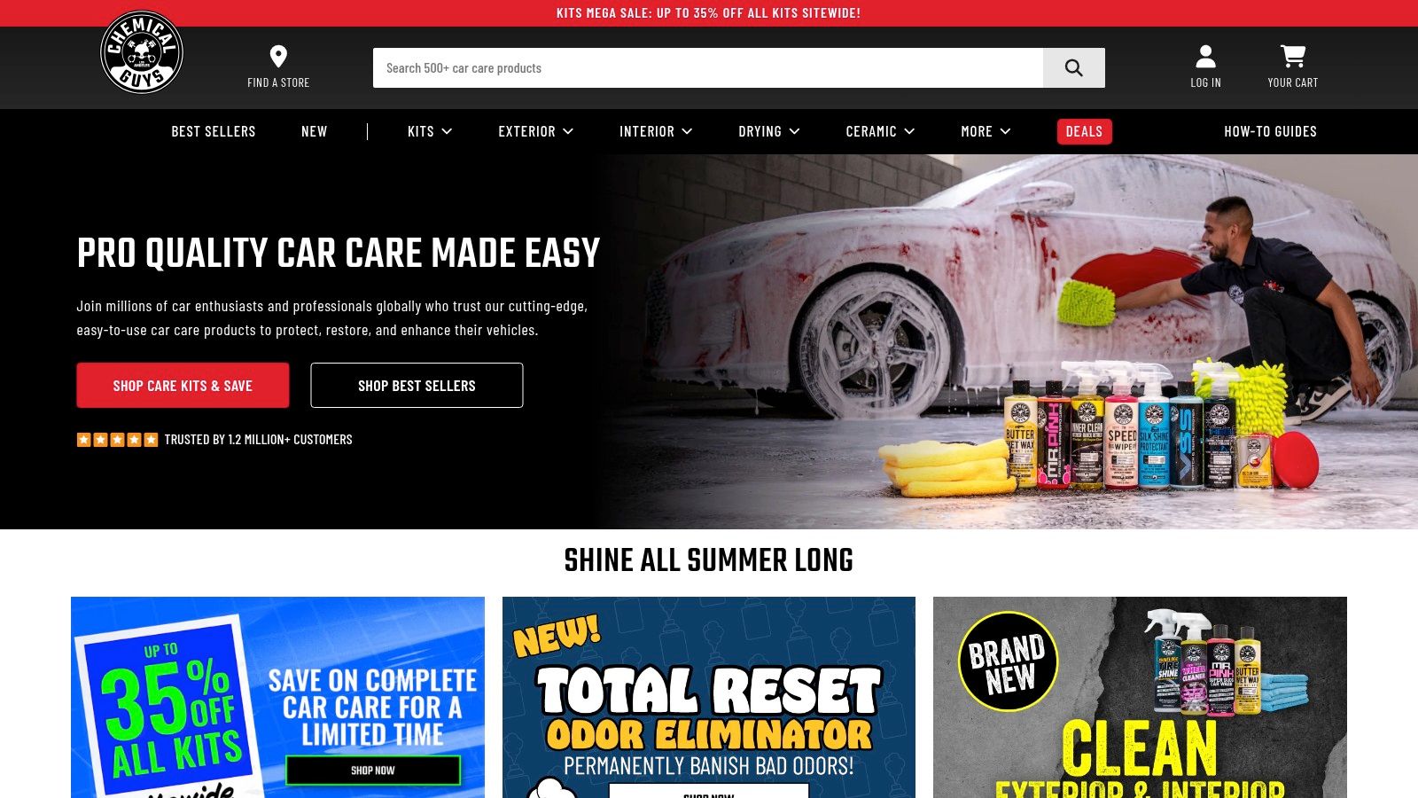 Chemical Guys Official Website